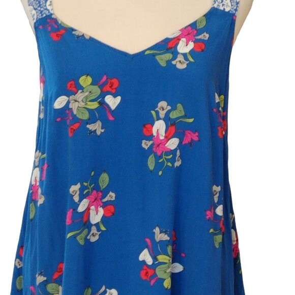 Matilda Jane Perfectly Polished Dress Blue Size Medium Summer Sundress Vacation - Picture 6 of 8